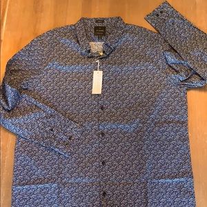 01.Algo Men’s Poplin Stretch Shirt